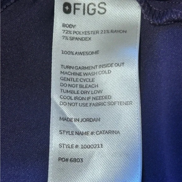 FIGS Scrub Set Zamora Jogger Catarina Top Size XXL - Picture 5 of 13